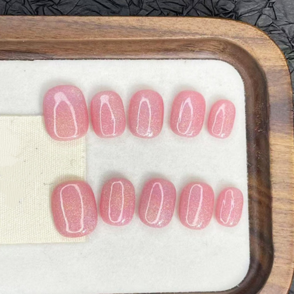 10개입 웨어러블 여름 핸드메이드 프레스온 네일 세트  - Nail Art Emerald 리뷰 및 가격