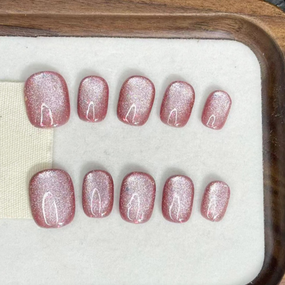 10개입 웨어러블 여름 핸드메이드 프레스온 네일 세트  - Nail Art Emerald 리뷰 및 가격