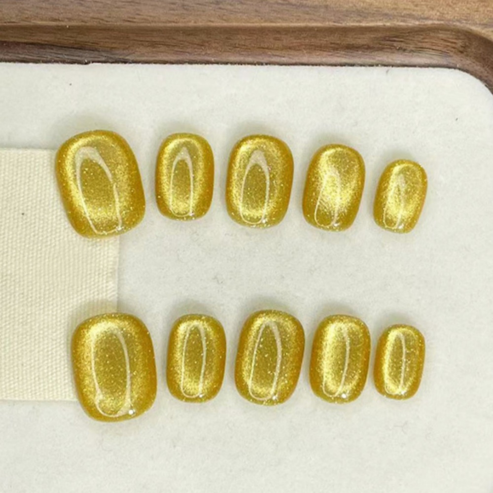10개입 웨어러블 여름 핸드메이드 프레스온 네일 세트  - Nail Art Emerald 리뷰 및 가격