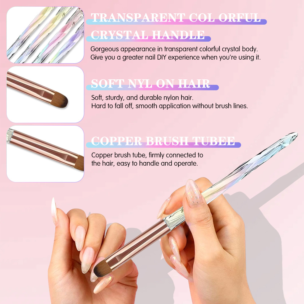 네일 아트 디자인용 네일 브러쉬, 네일 팁 디스플레이  - Nail Art Vector 리뷰 및 가격