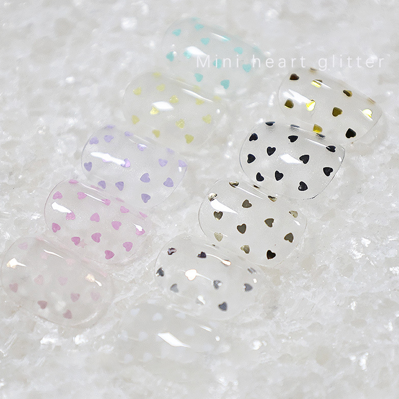 Z. 1Jar 1mm 미니 스파클링 러브 네일 글리터  - Nail Art Zone 리뷰 및 가격