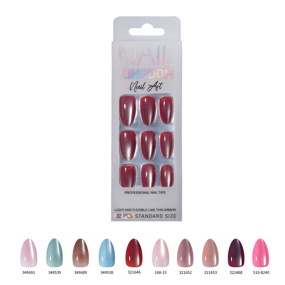 VITAGWX 32개 프레스온 네일 아몬드 네일 팁 페 - Nail Art Glitter 리뷰 및 가격
