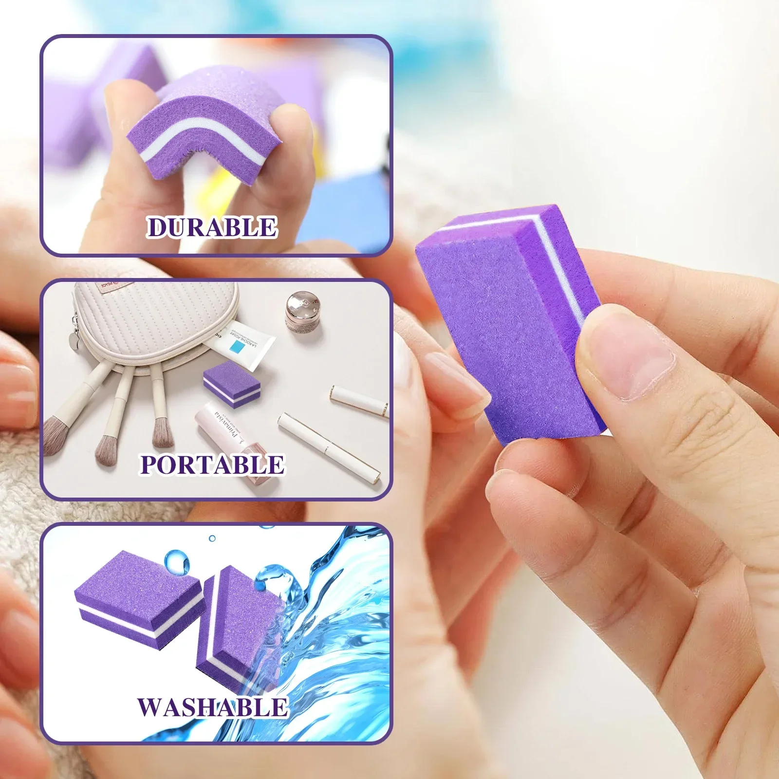 50/20/10 미니 네일 파일 블록 스폰지 페디큐어  - Nail Art Pinterest 리뷰 및 가격