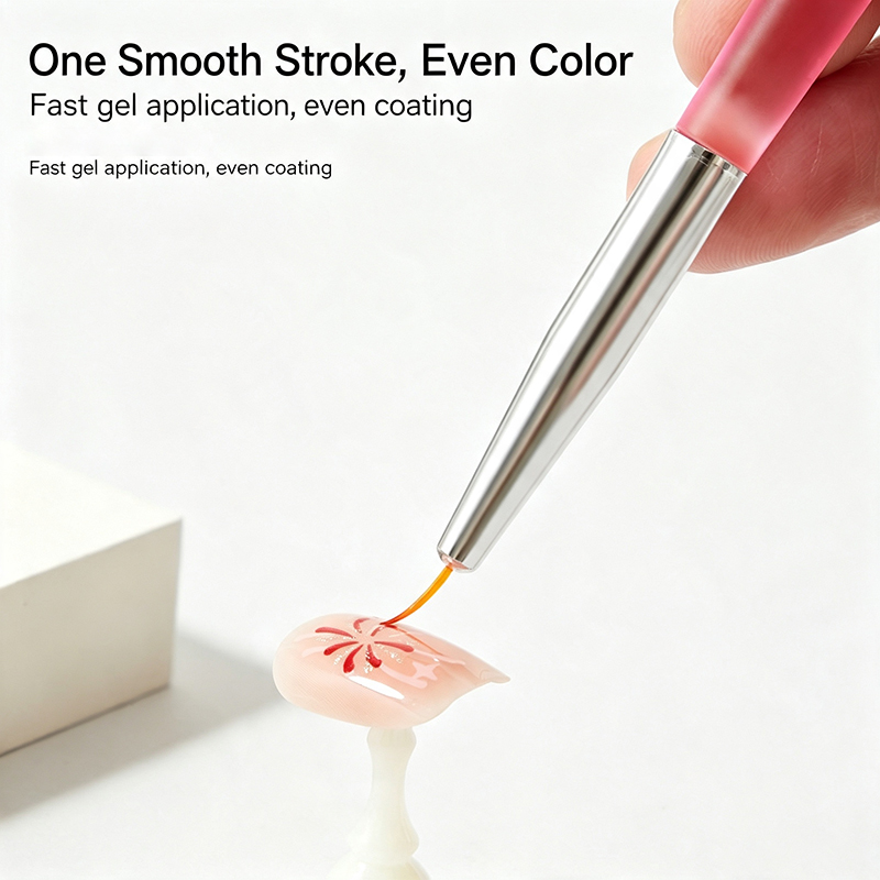 5Pcs 핑크 투명 네일 아트 브러쉬 다기능 팁 소프트 - Nail Art Pink Soft 리뷰 및 가격
