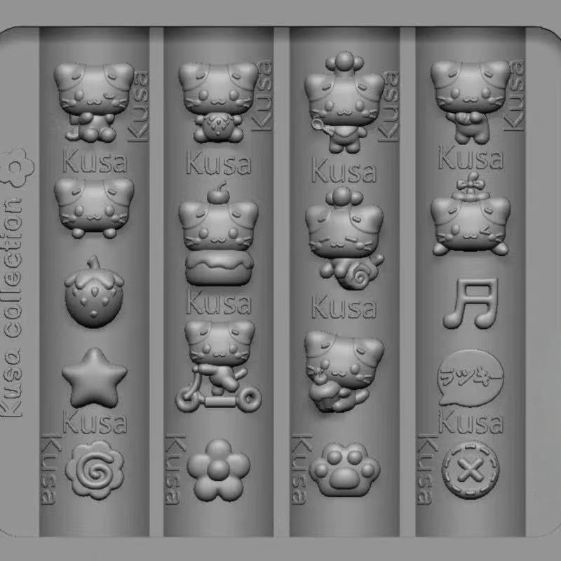 Z. 3D 릴리프 실리콘 네일 아트 몰드 만화 동물 고 - Nail Art Zone 리뷰 및 가격