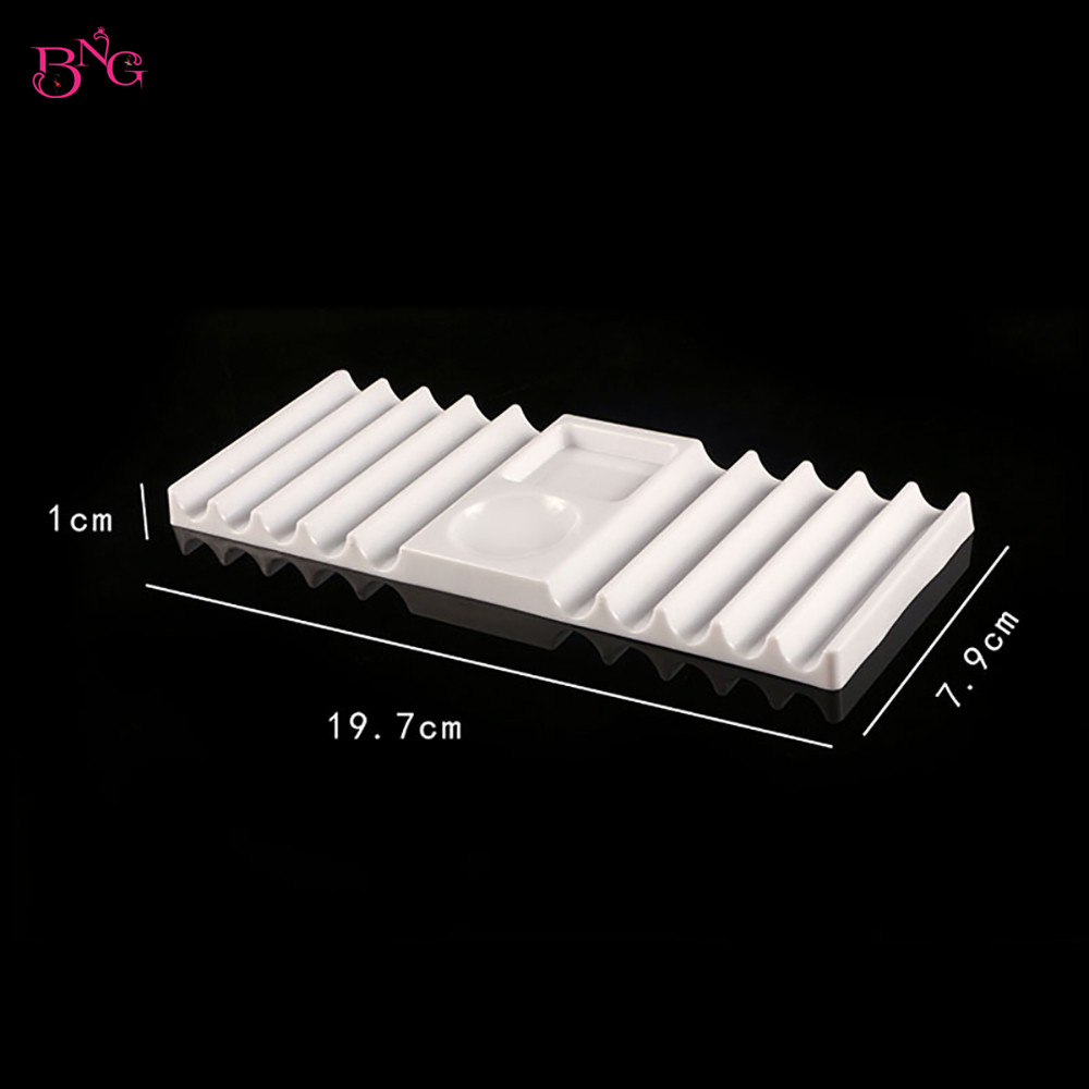 BNG 듀얼 폼 홀더 플라스틱 펜 스탠드 네일 아트 도 - Nail Art Vector 리뷰 및 가격