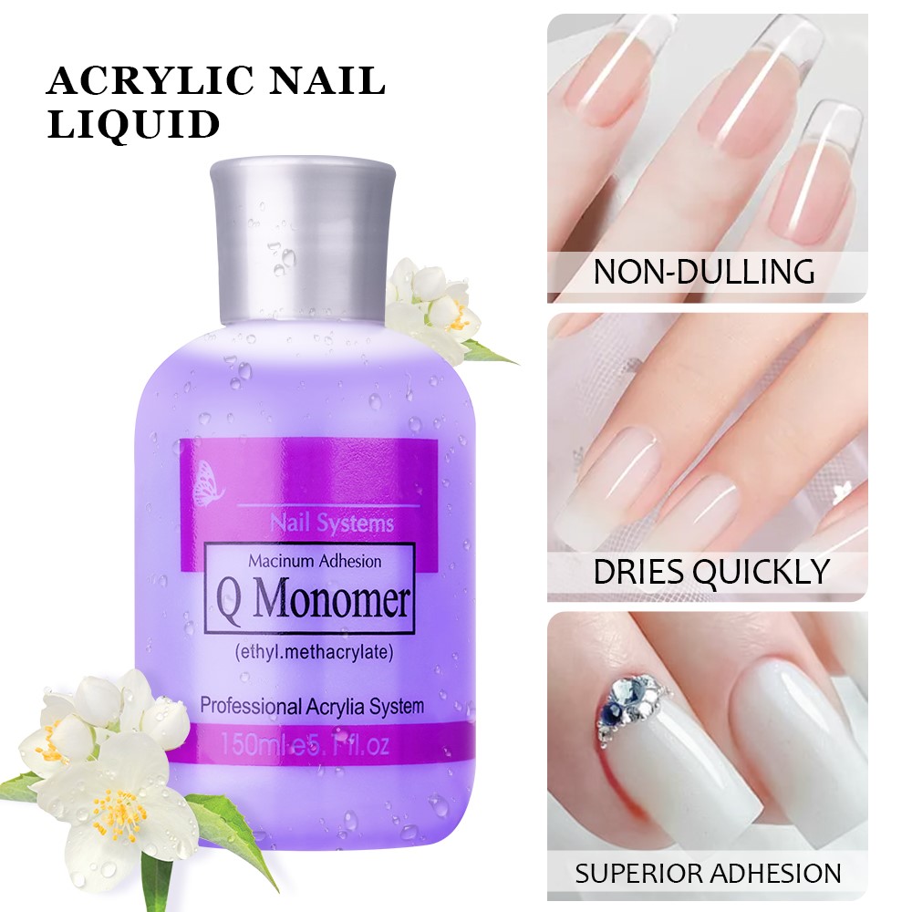 5OZ(150ml) EMA 모노머 네일 아크릴 액체 전 - Nail Art Emas 리뷰 및 가격