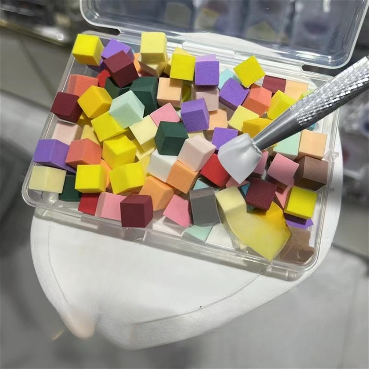 1세트 100개 네일 케어 그라데이션 팻 코튼 클립 스 - Nail Art Pinterest 리뷰 및 가격